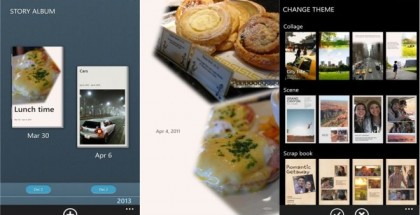 Story Album app for Samsung Windows Phone models