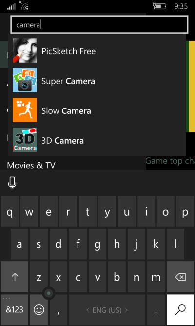 Live app suggetions