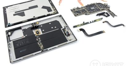 surface laptop teardown
