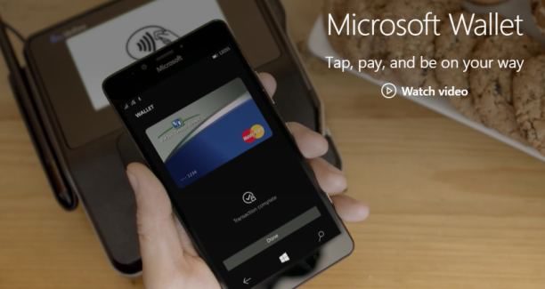 Microsoft Wallet NFC Tap to Pay