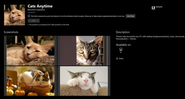 themes cat