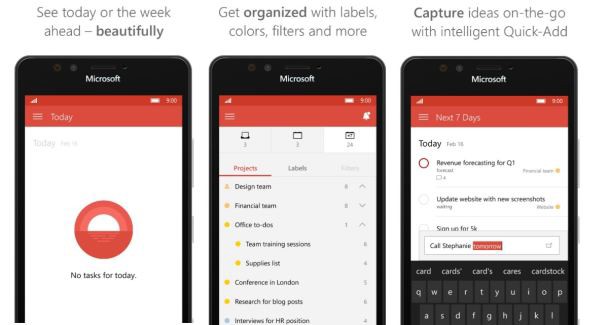 Todoist official app windows 10