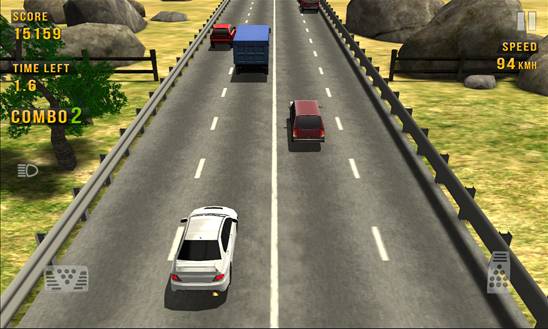 traffic racer for windows phone