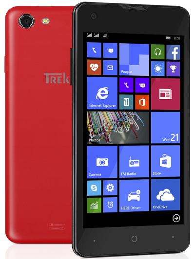 Trekstor WinPhone 4.7 HD front back