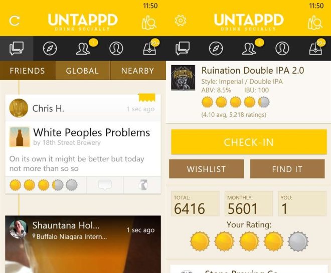 Untappd 2.