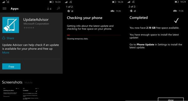 UpdateAdvisor app