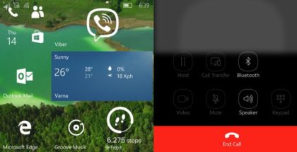 viber tile live calls