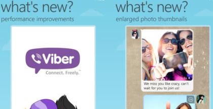 what is new in viber for windows phone