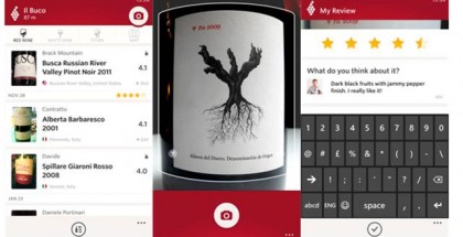 Vivino Wine Scanner app for Windows Phone 8.1