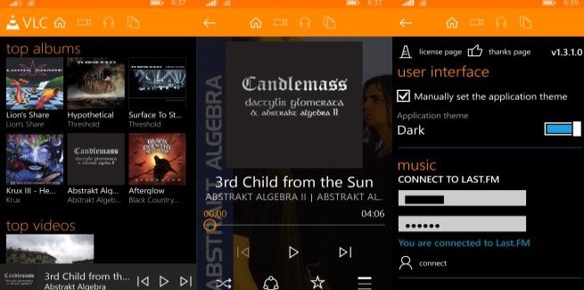 vlc media player windows phone