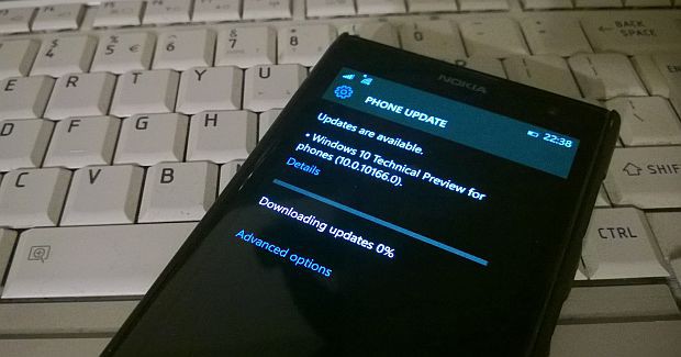 Windows 10 build 10166 update