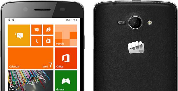 Micromax presented two Windows Phone smartphones