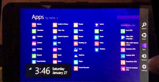 Windows 8.1 RT on Lumia 640 XL
