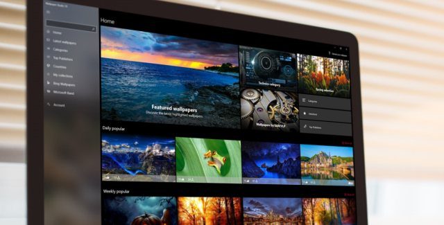 Wallpaper apps Windows 10 UWP