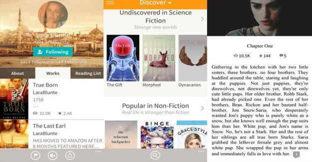 Wattpad Windows phones