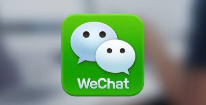 WeChat app logo messaging app