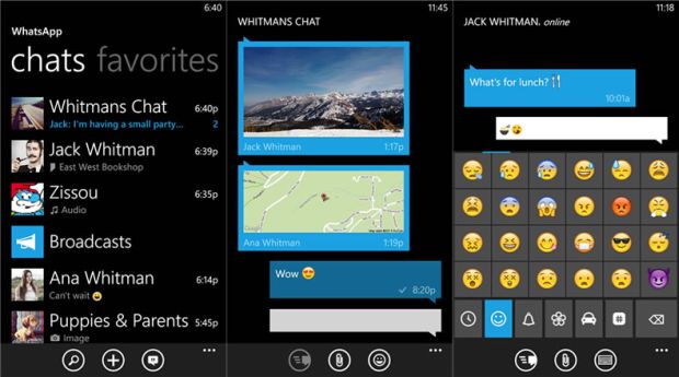 WhatsApp for Windows Phone