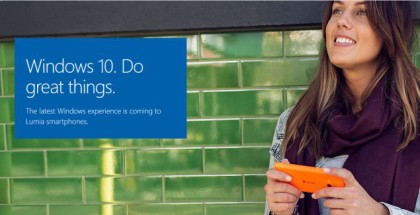 WIndows 10 Mobile promo update