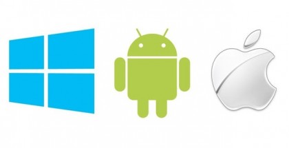 windows vs Android vs iphone ios