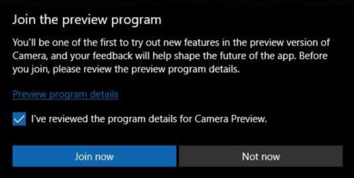 Camera Preview