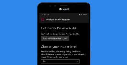 Windows Insider Settings