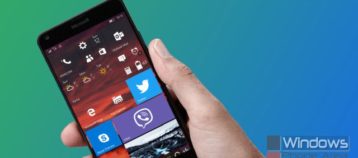 Windows 10 Mobile Lumia phone