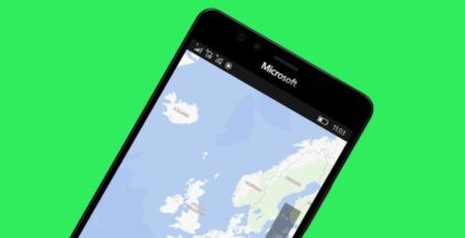 Windows Maps app phone mobile 10 Microsoft