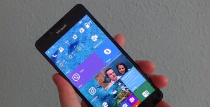 windows mobile start lumia screen 10