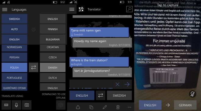 Translator 10 Beta for Windows 10 Mobile