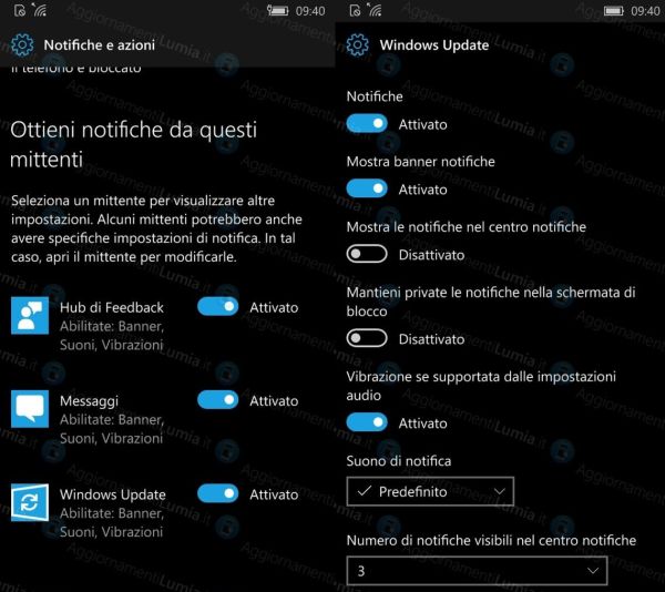 Windows Update Settings