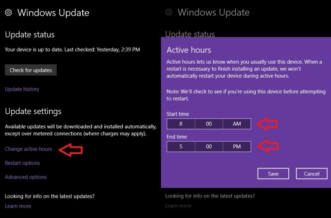 Windows 10 update