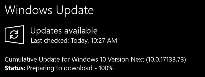 Windows Version Next