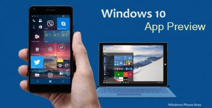 windows 10 app preview