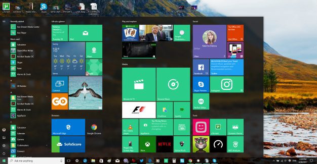 windows 10 pc desktop