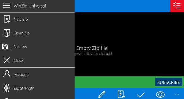 WinZip releases its official Universal app for Windows 10