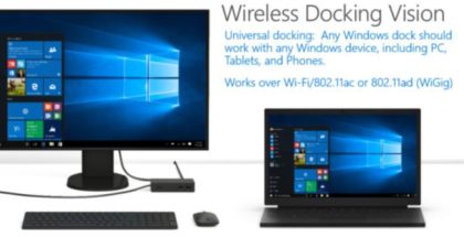 Universal wireless docking