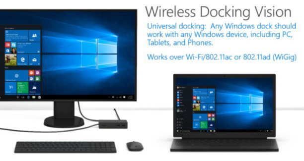 Universal wireless docking