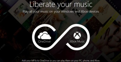 xbox one onedrive music