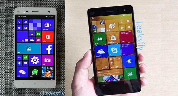 Xiaomi Mi4 running Windows 10