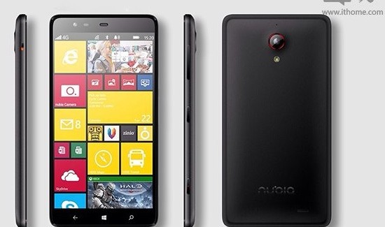 ZTE Nubia W5 smartphone with Windows Phone 8.1