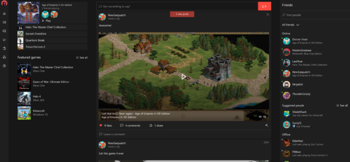 Xbox app