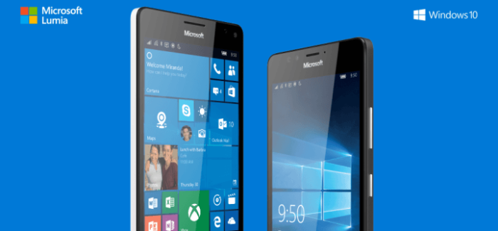 Microsoft Lumia 950 and 950 XL cover