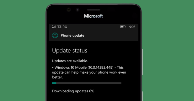 Update 14393.448 Windows 10 Mobile